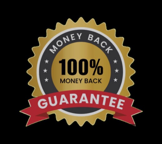 100 percent money-back guarantee